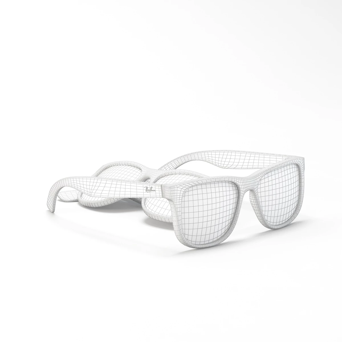 Ray-Ban RB4165 3D Model_07