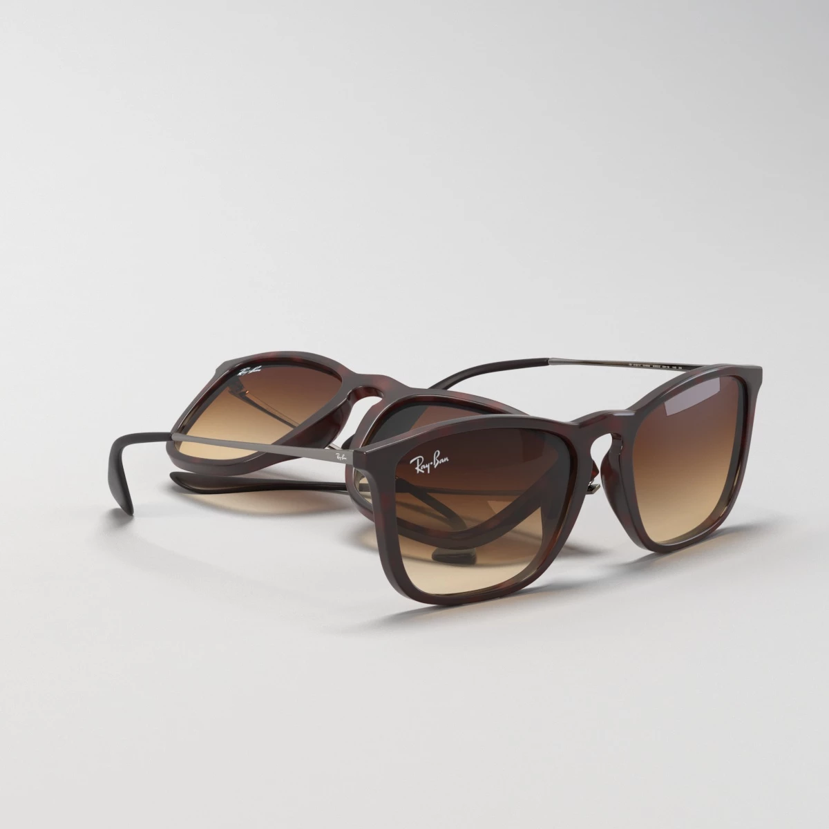 Ray-Ban RB4187 3D Model_01