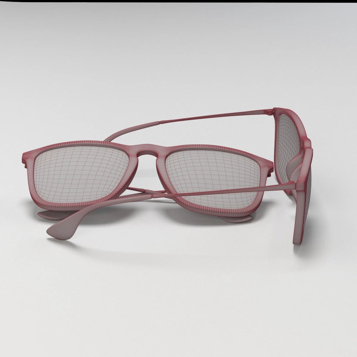Ray-Ban RB4187 3D Model_08