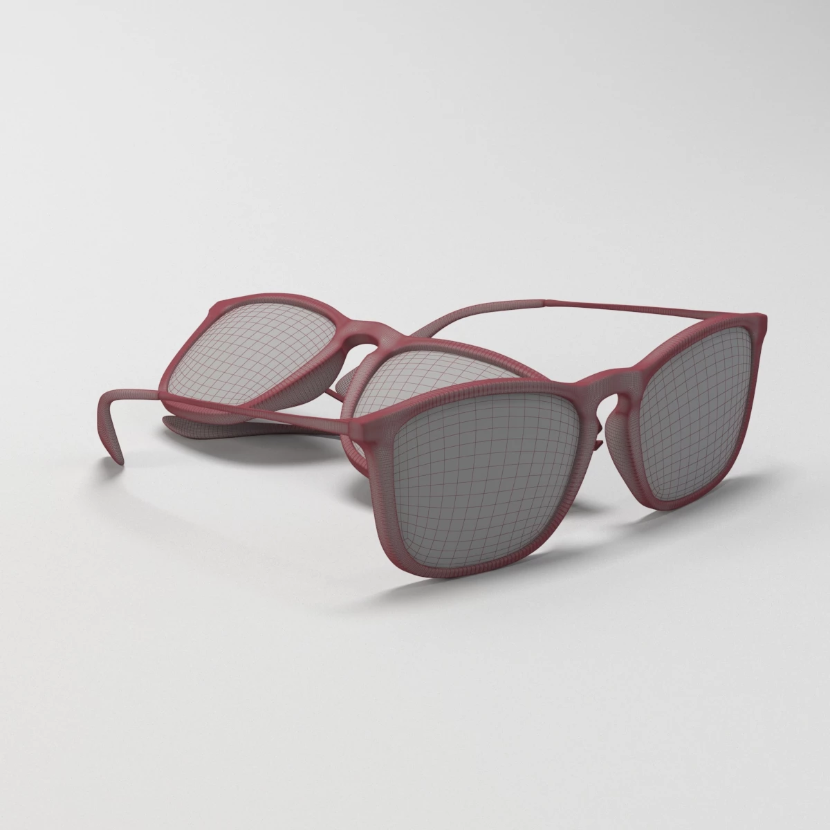 Ray-Ban RB4187 3D Model_07