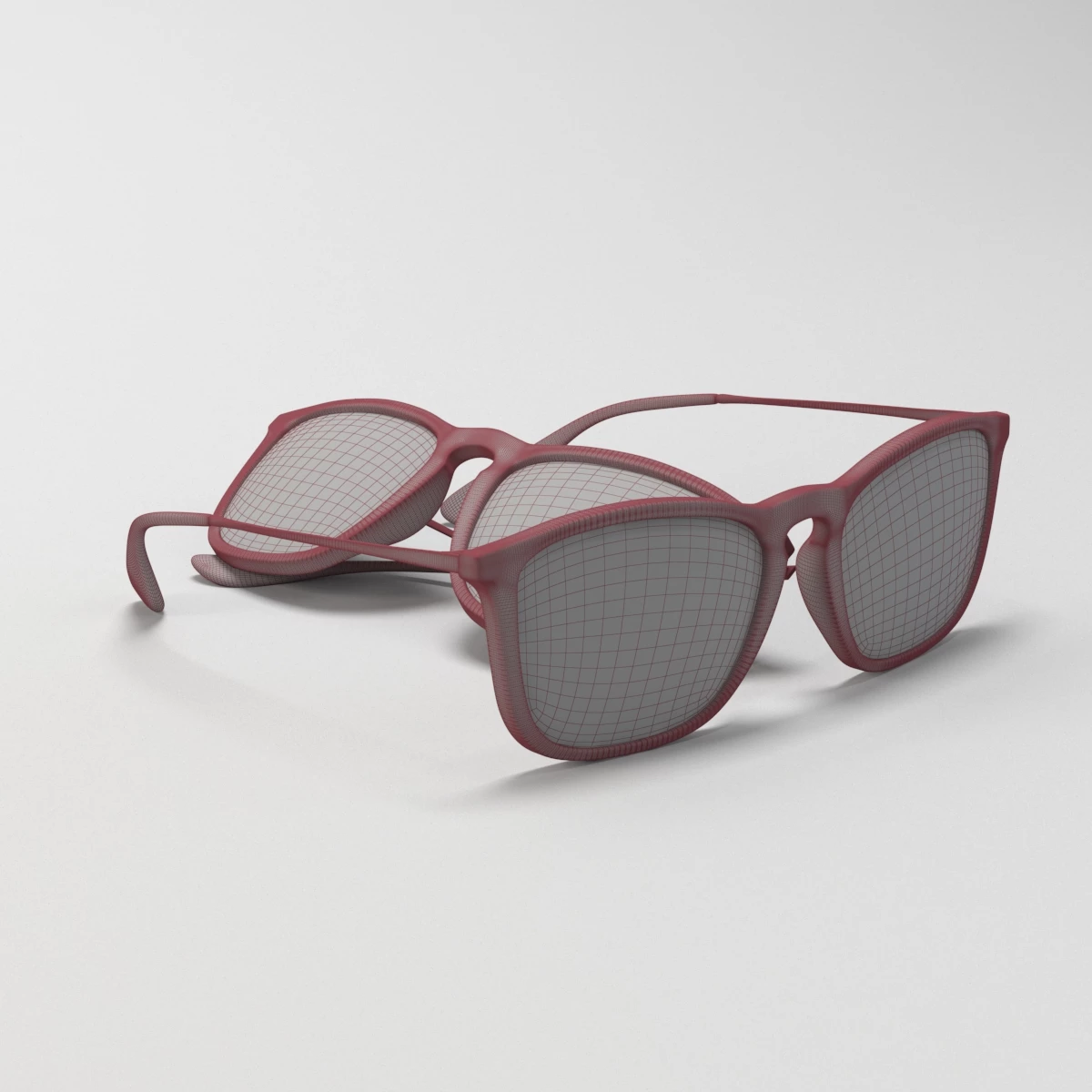 Ray-Ban RB4187F 3D Model_07