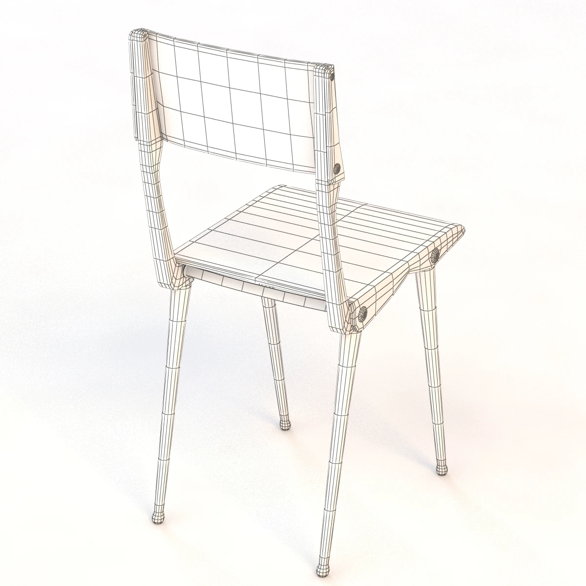 683 Chair By Carlo De Carli 3D Model_011