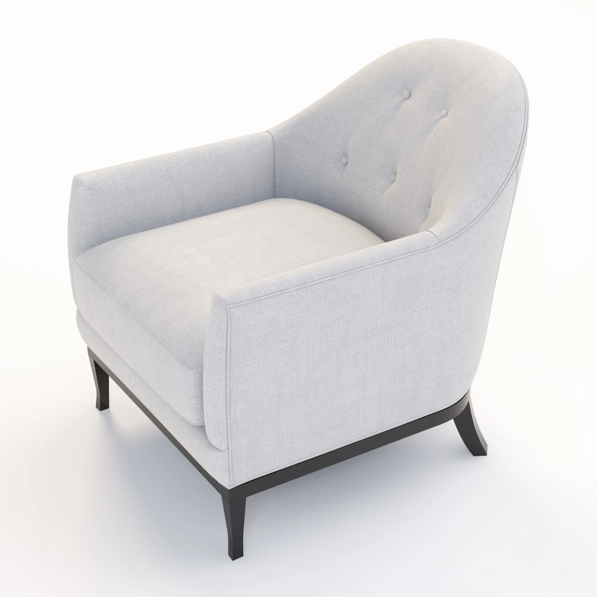 Lounge Occasional Chair 615 by Arudin 3D Model_06