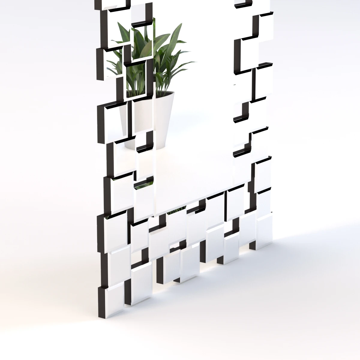 Abbyson Aiden Rectangle Wall Mirror 3D Model_03