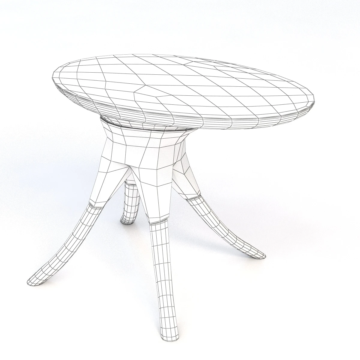 Alex Roskin Side Table 3D Model_014