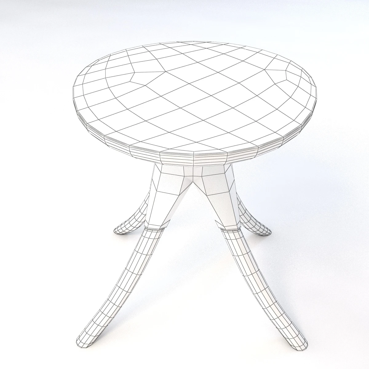 Alex Roskin Side Table 3D Model_012