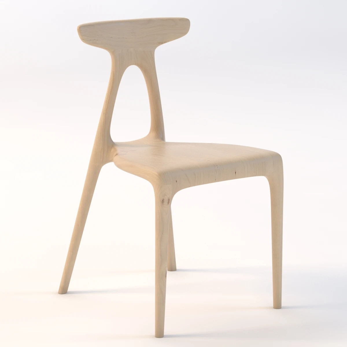 Alpha Chair By Madeinratio 3D Model_01