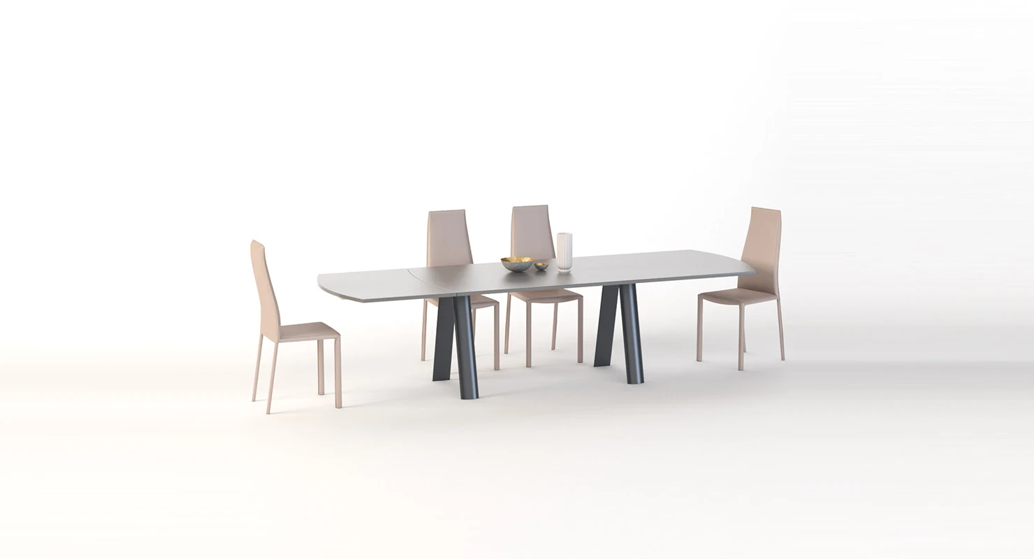 Antonello Italia Table And Chair Infinity 3D Model_01