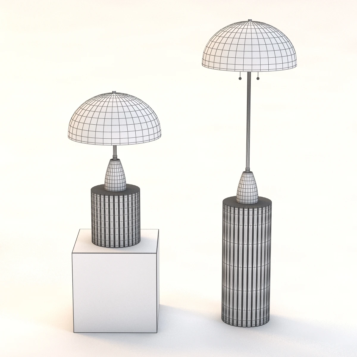 Apparatus Studio Column Lamp 3D Model_011