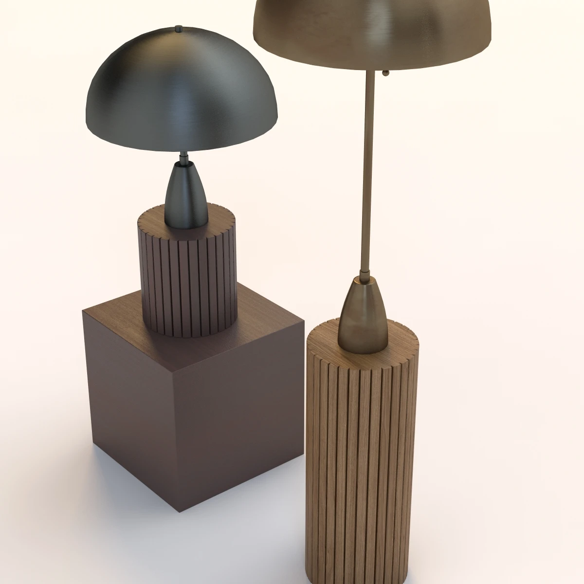 Apparatus Studio Column Lamp 3D Model_05