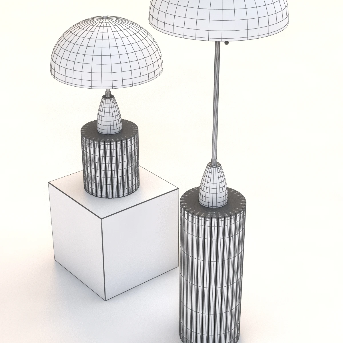 Apparatus Studio Column Lamp 3D Model_010