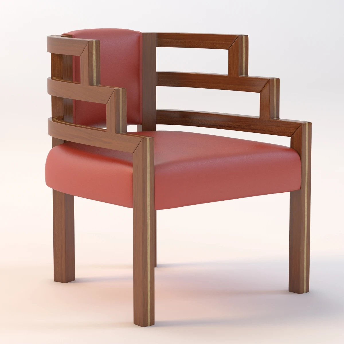 Arizona Biltmore Hotel Chair 3D Model_01