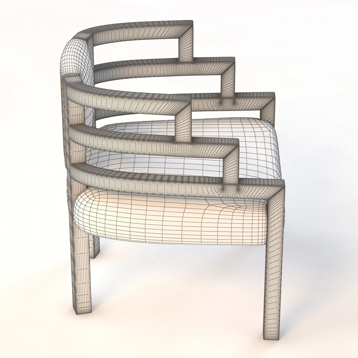Arizona Biltmore Hotel Chair 3D Model_011