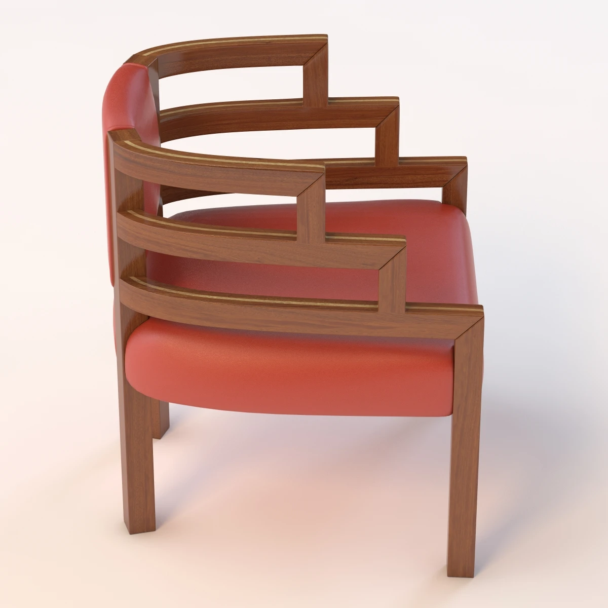 Arizona Biltmore Hotel Chair 3D Model_03