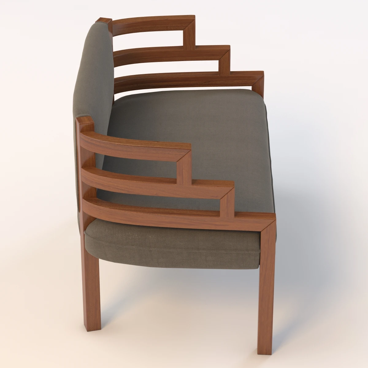 Arizona Biltmore Hotel Settee Sofa 3D Model_03