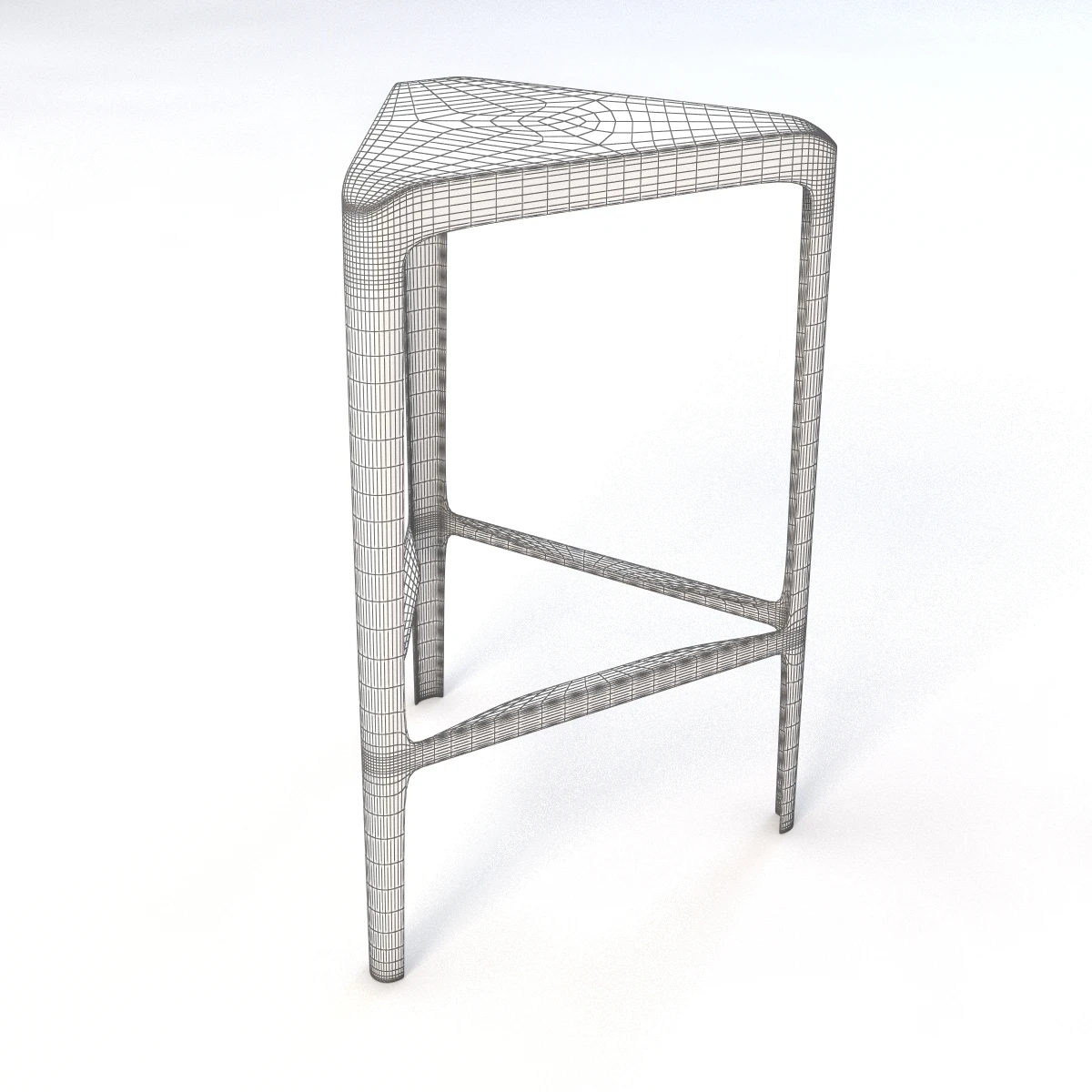 Arktura Clic Barstool 3D Model_010