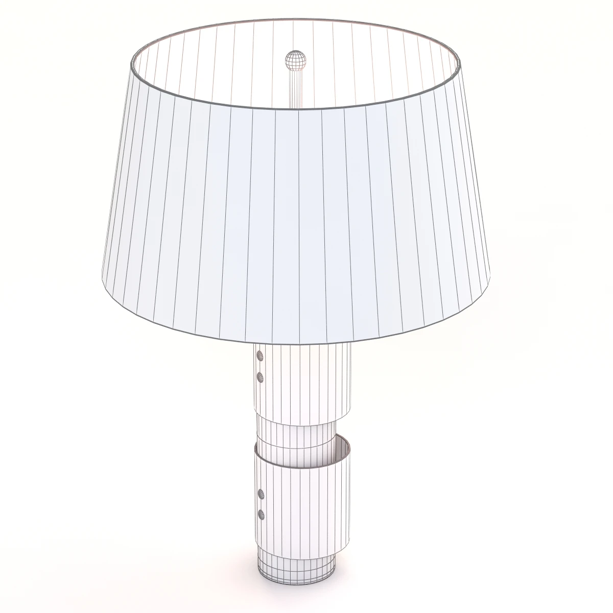 Arteriors Stackhouse Lamp 3D Model_07