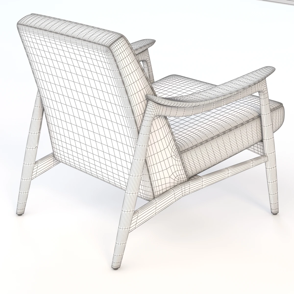 Aspen Lounge Chair 3D Model_011