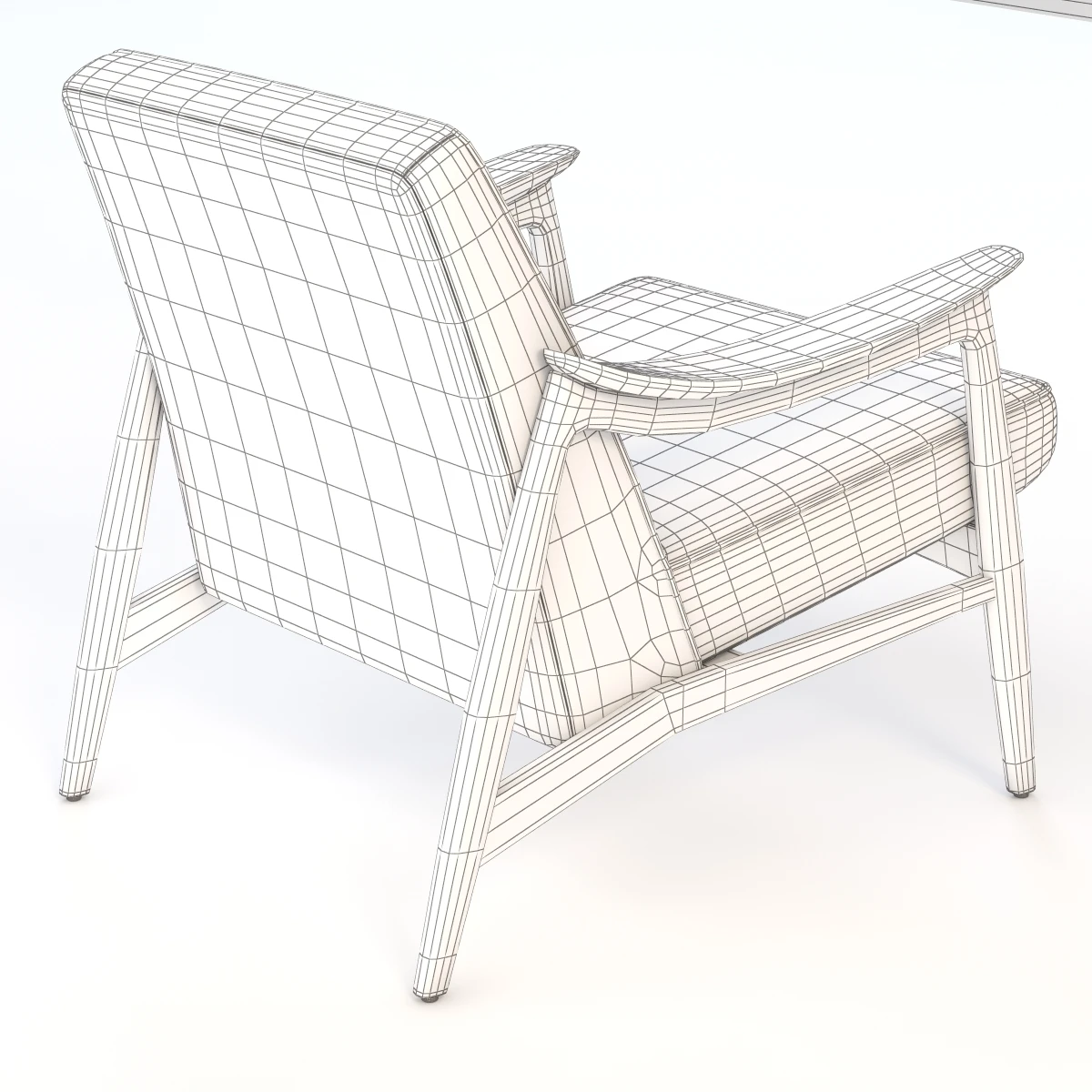 Aspen Lounge Chair 3D Model_012