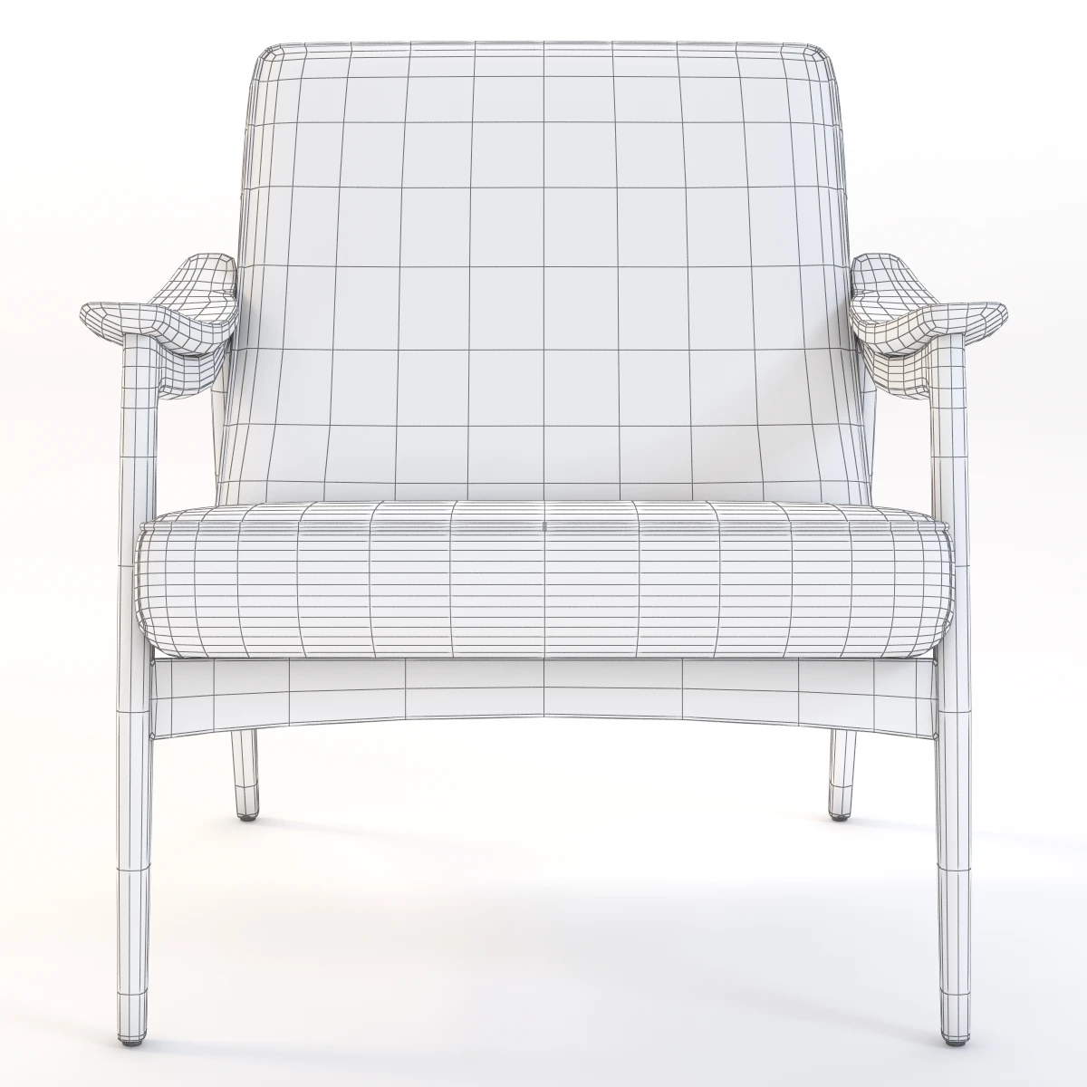 Aspen Lounge Chair 3D Model_014