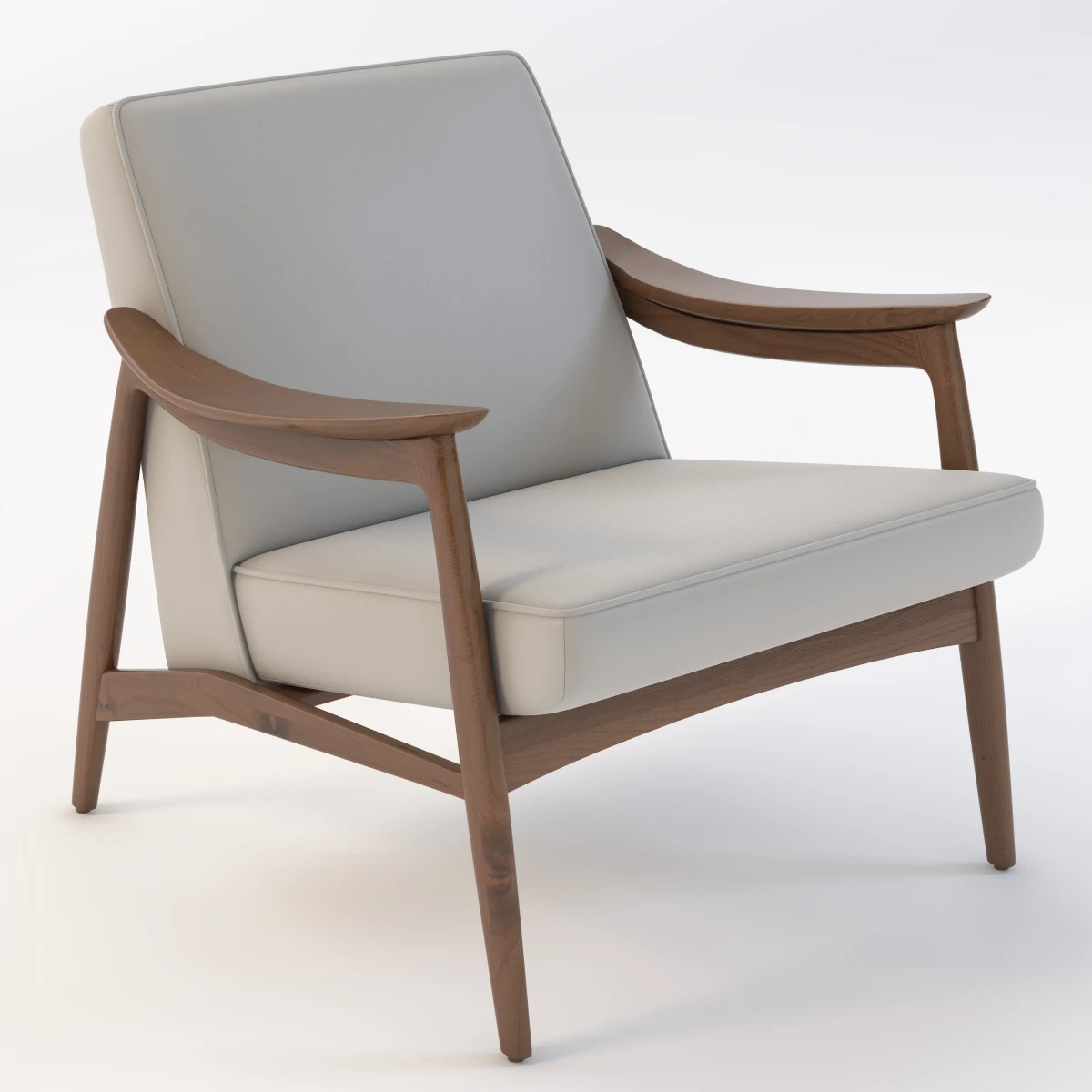 Aspen Lounge Chair 3D Model_01