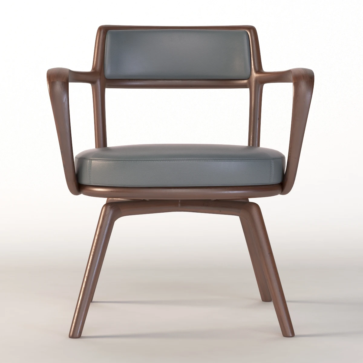 Baron Giorgetti Small Armchair By Roberto Lazzeroni 3D Model_08