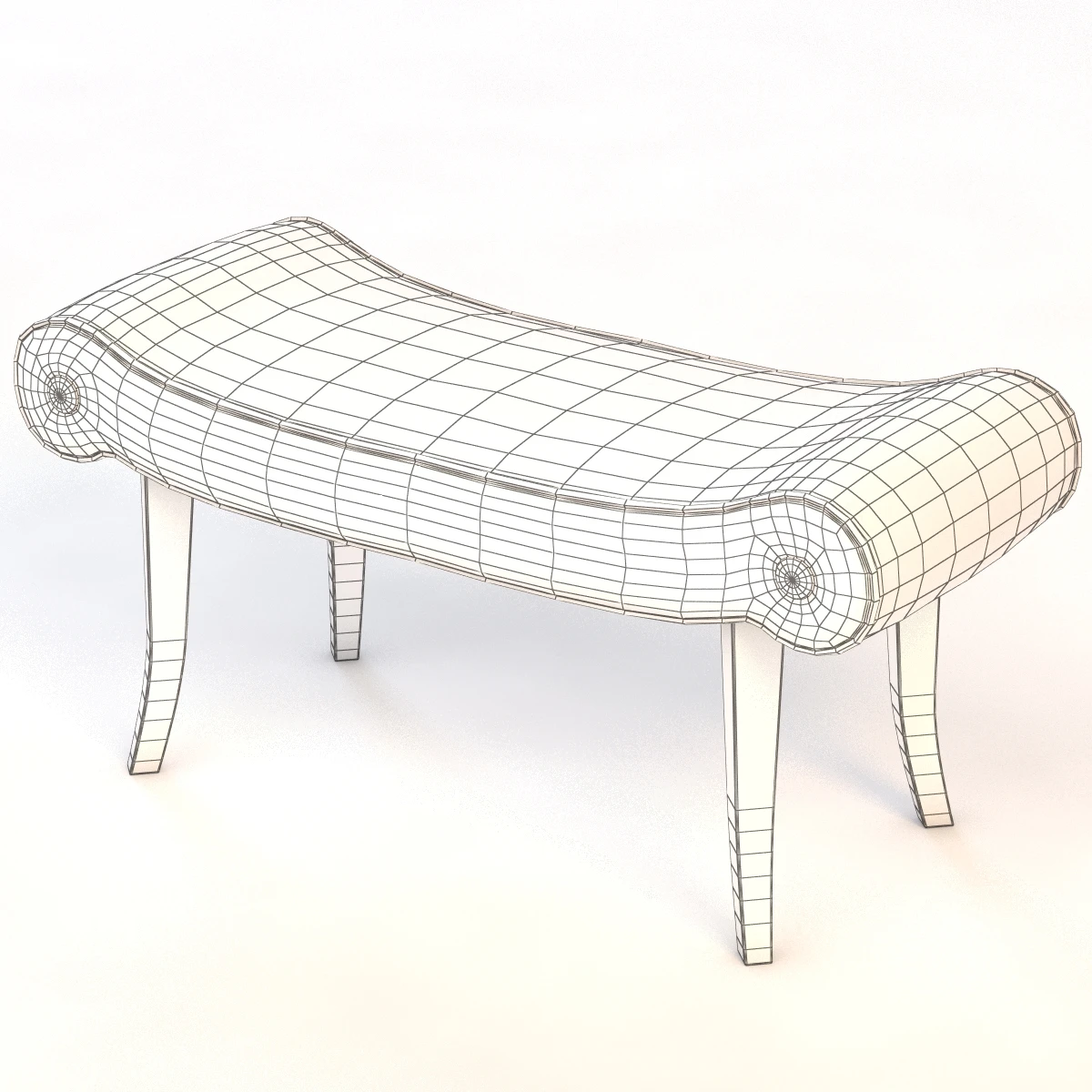 Calla Bench 3D Model_014