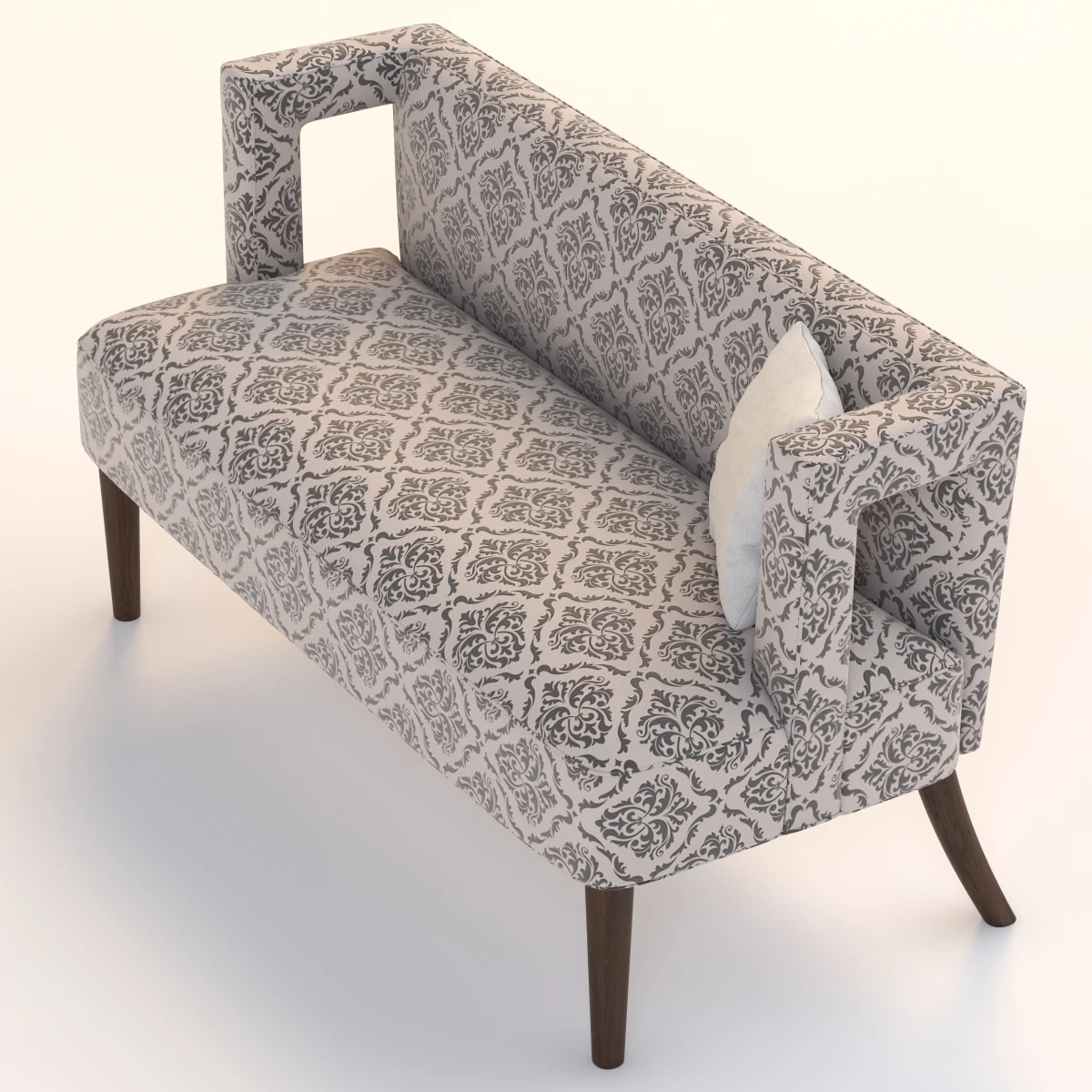 Carrie Settee 3D Model_06