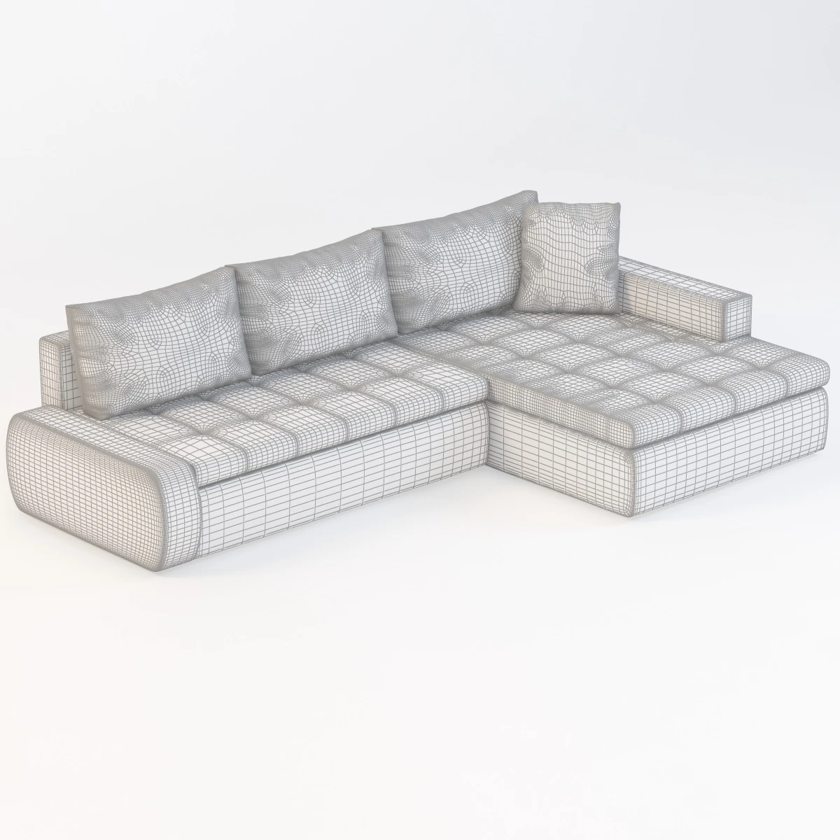 Bella Italia Butorhaz Dandolo L Kanape Sofa 3D Model_09