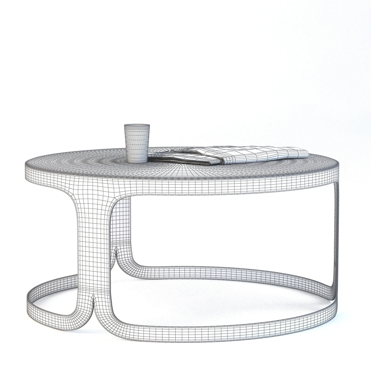 Bennett Coffee Table 3D Model_09