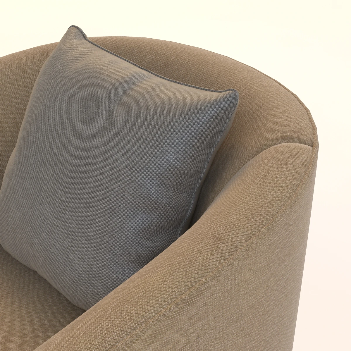 Bernhardt Camino Swivel Chair 3D Model_05