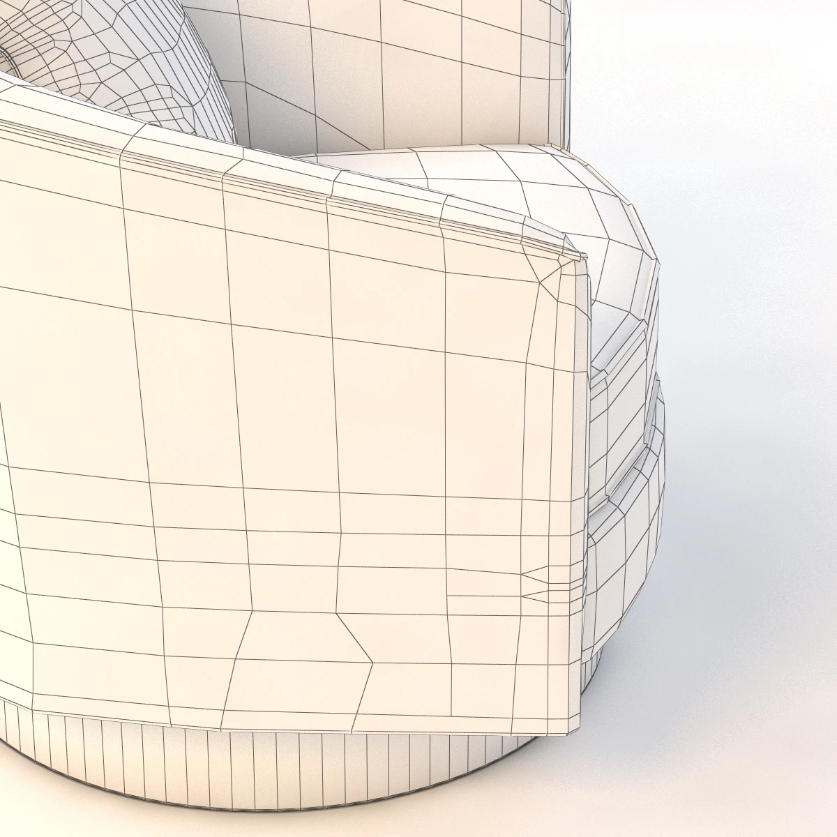 Bernhardt Camino Swivel Chair 3D Model_010
