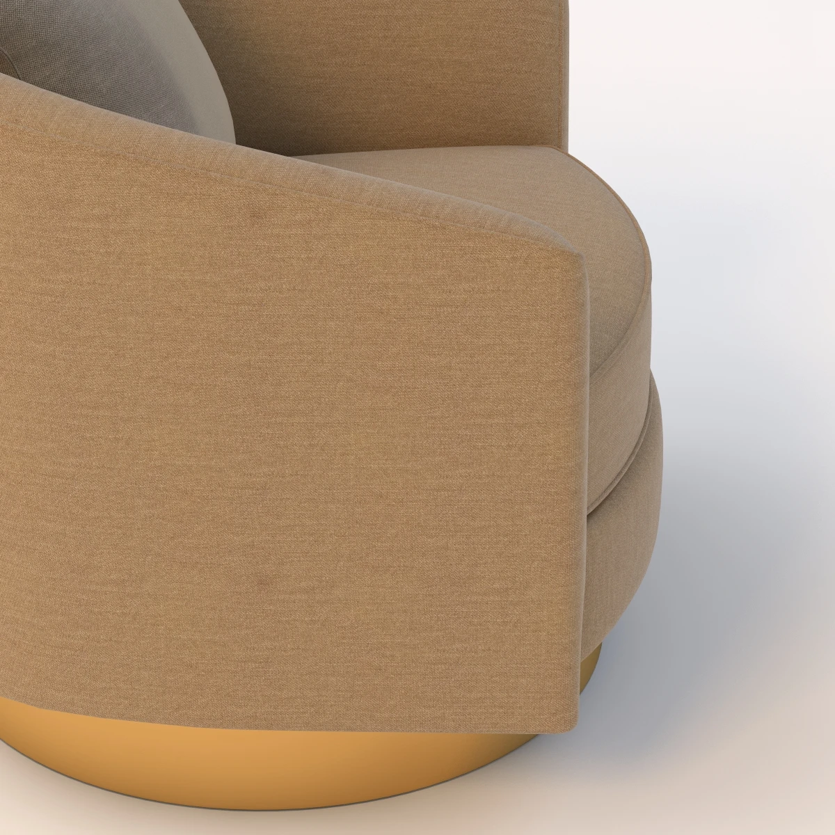 Bernhardt Camino Swivel Chair 3D Model_03