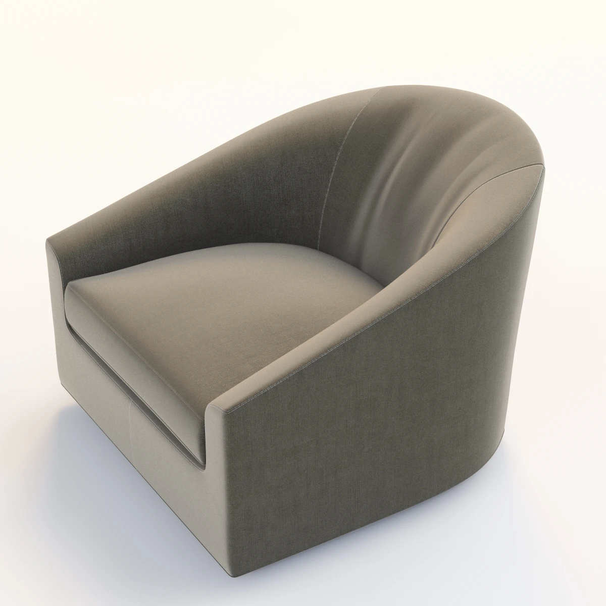 Detail Minotti Quinn Armchair With Stitching 3D Model_01