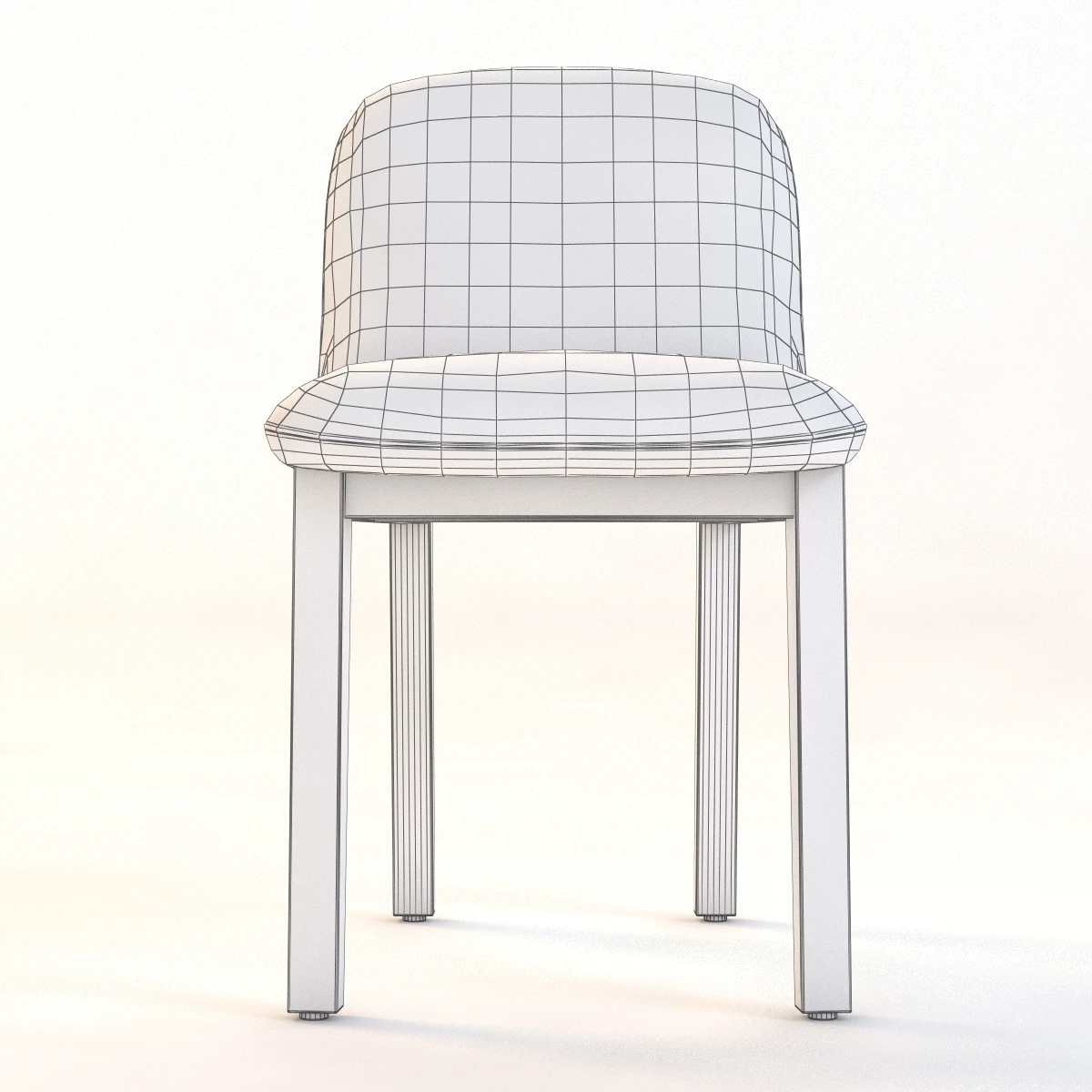 Cb2 Episode Dining Chair 3D Model_09