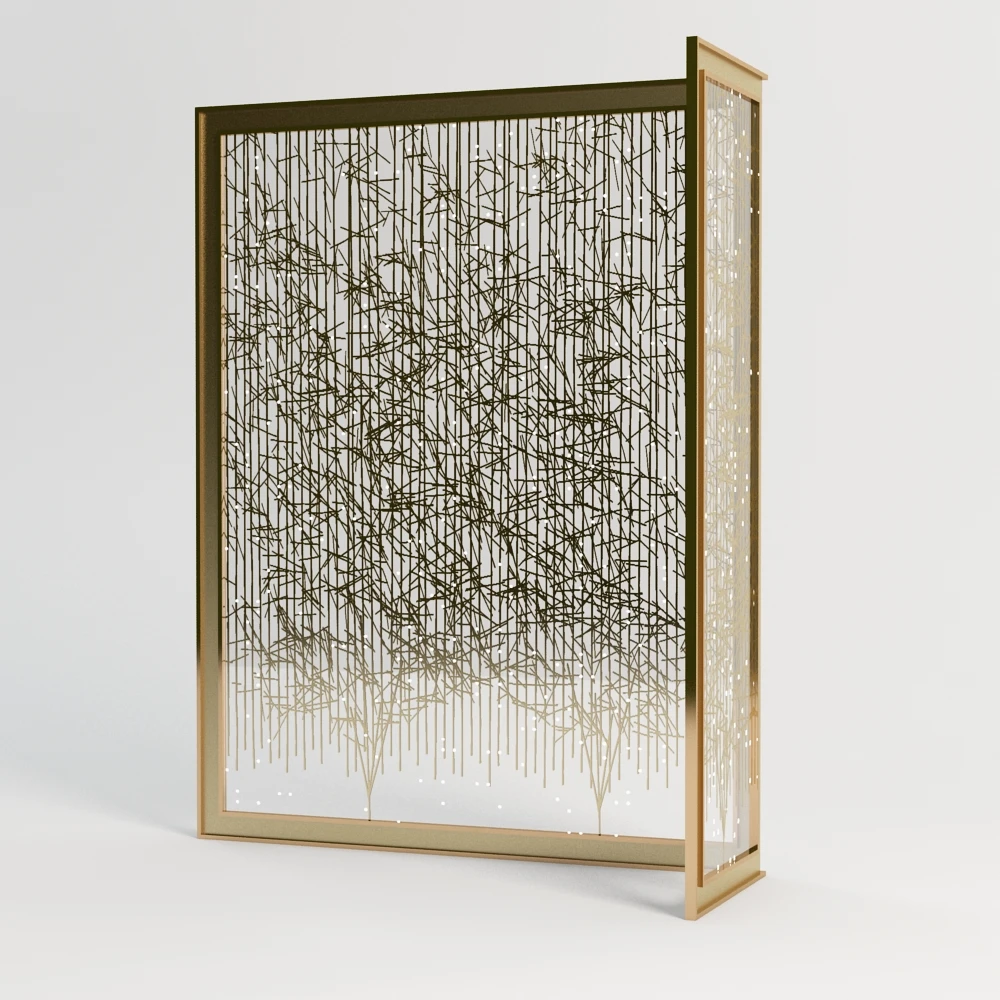 Decorative Screen 3D Model_01