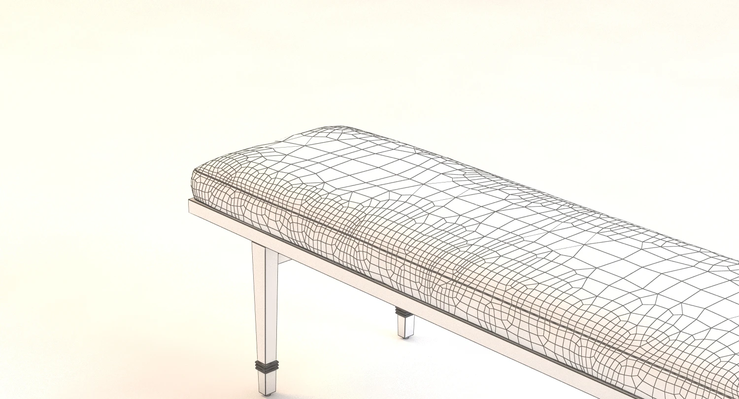 Bolier Classic Bench 90010 3D Model_011
