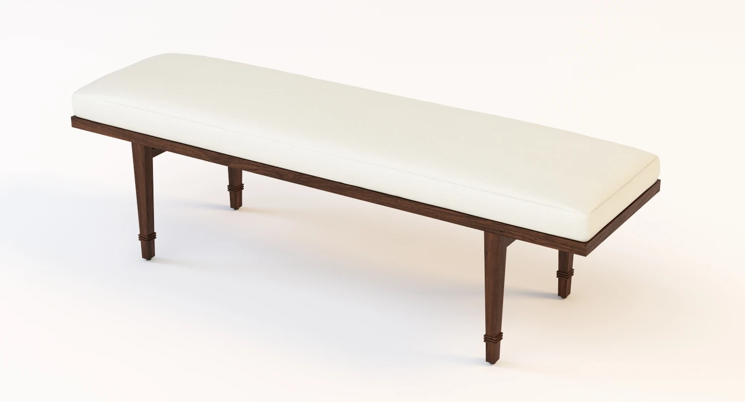 Bolier Classic Bench 90010 3D Model_06