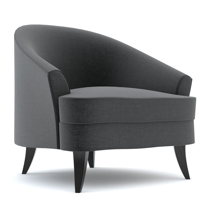 Bolier Classic Club Chair 92019 3D Model_06