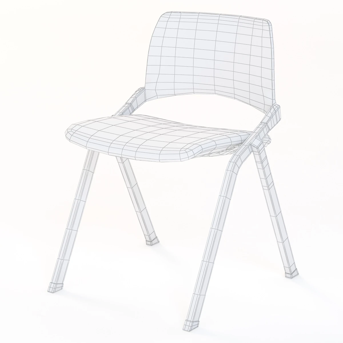 LAKENDO SOFT Stackable folding chair by Diemmebi 3D Model_010