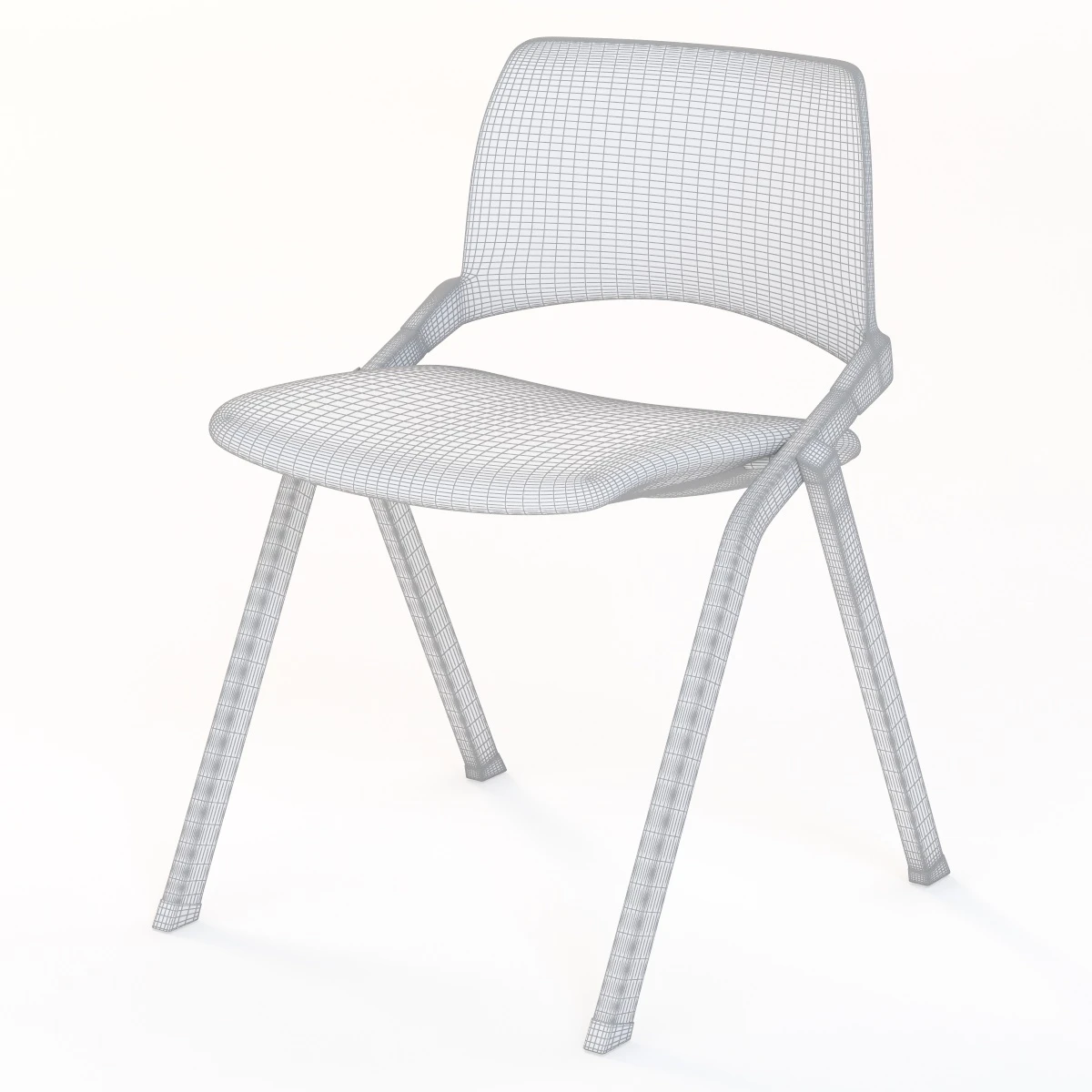 LAKENDO SOFT Stackable folding chair by Diemmebi 3D Model_09