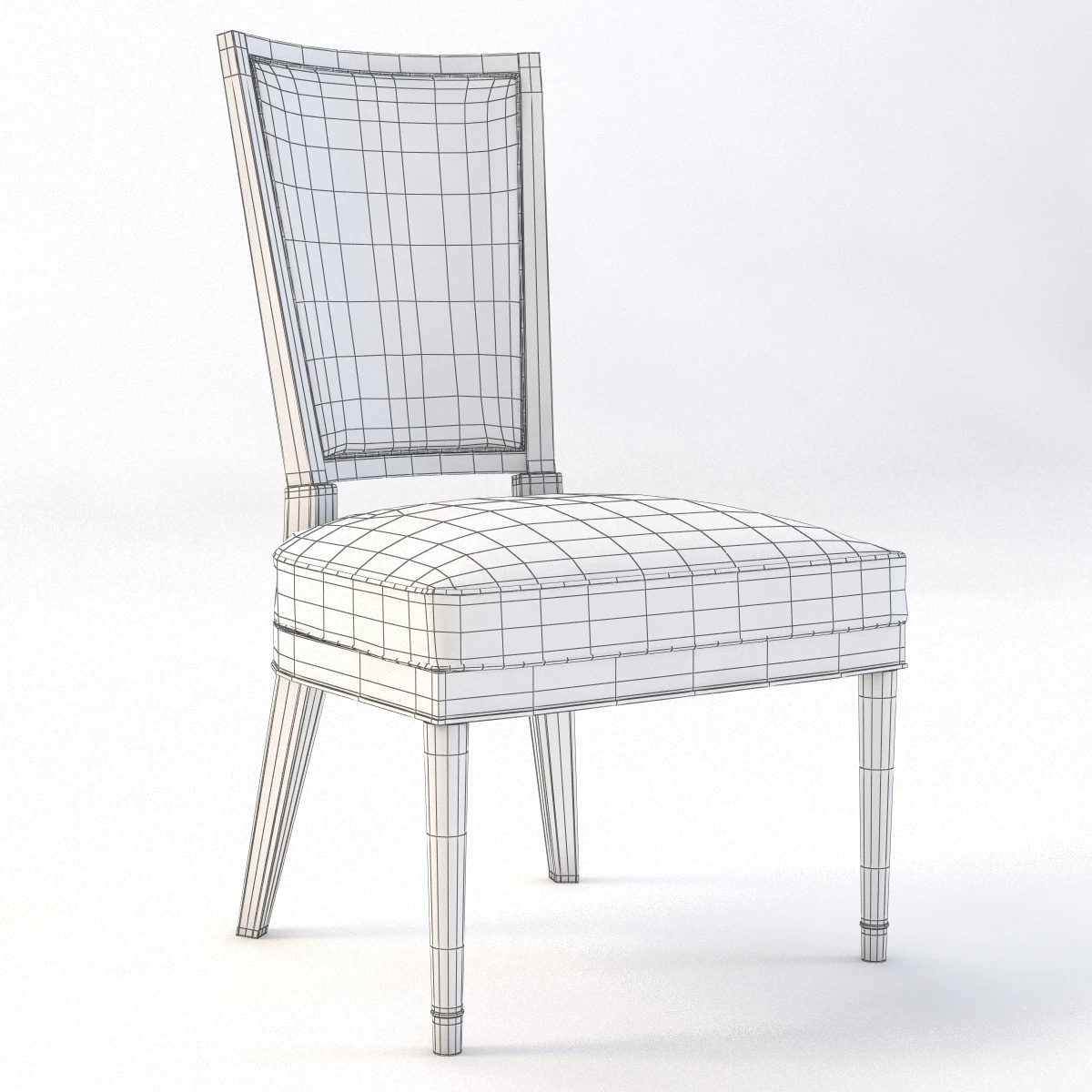 Bolier Modern Luxury Side Chair 90017 3D Model_010