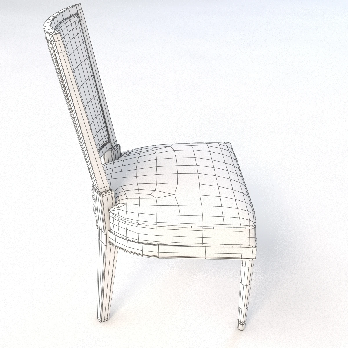 Bolier Modern Luxury Side Chair 90017 3D Model_011