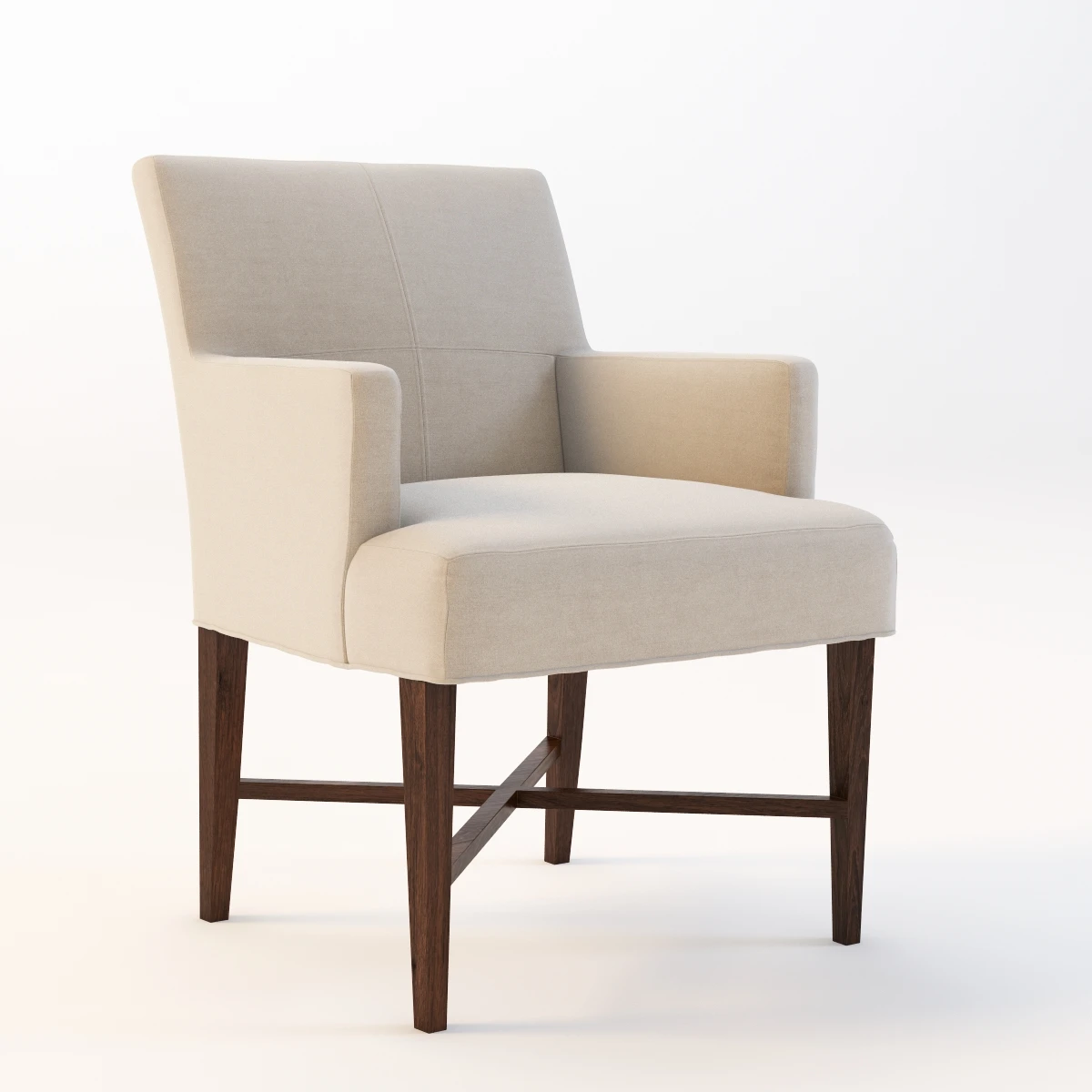 Bolier Rosenau Armchair 50015 3D Model_01