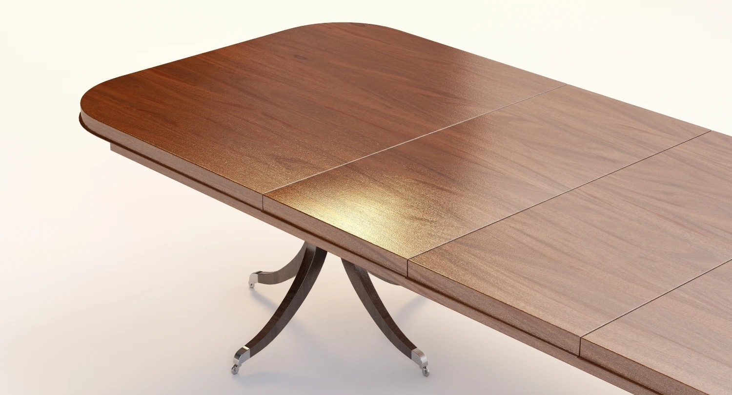 Bolier Rosenau Dining Table 55003 3D Model_04