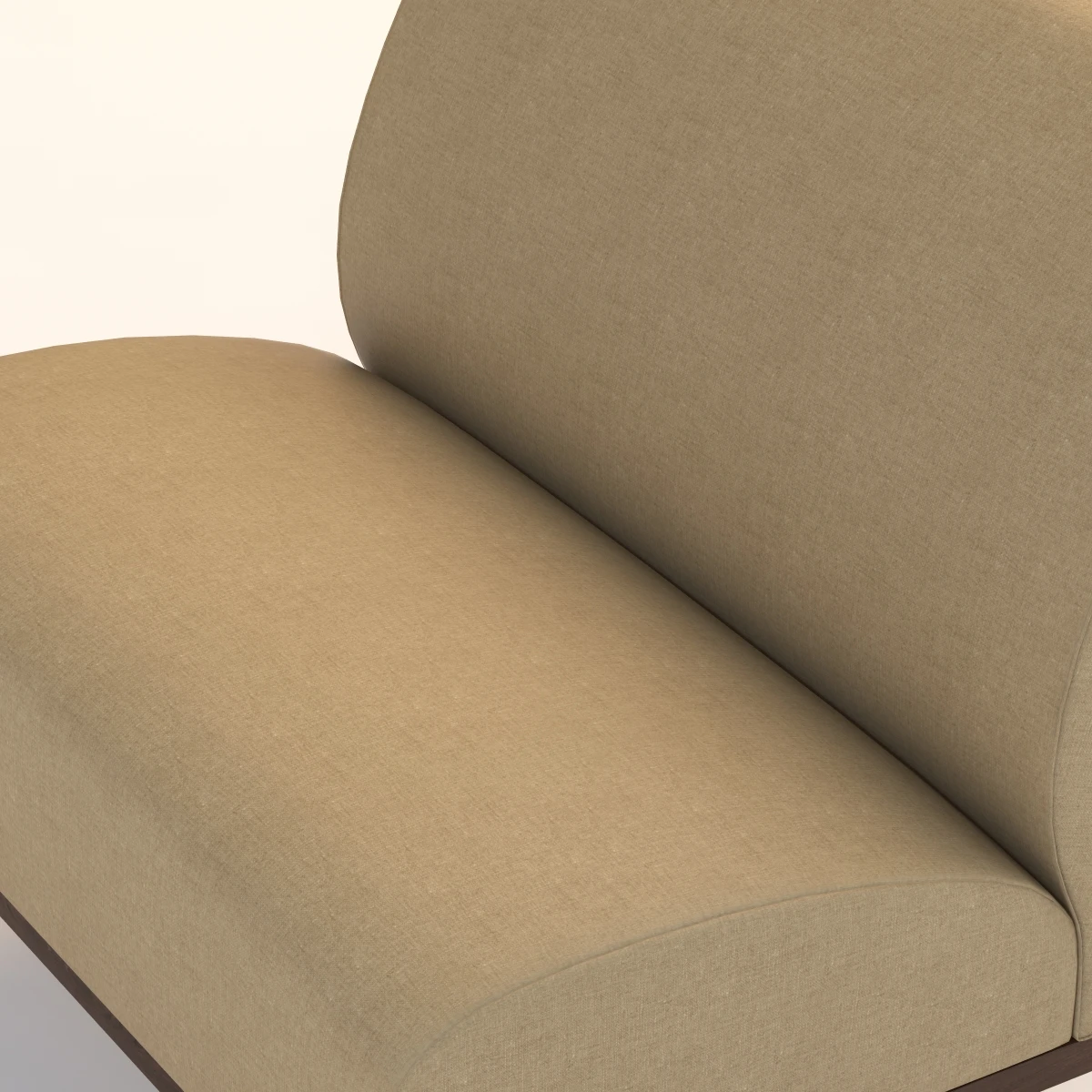 Bolier Rosenau Slat Back Lounge Chair 52002 3D Model_06