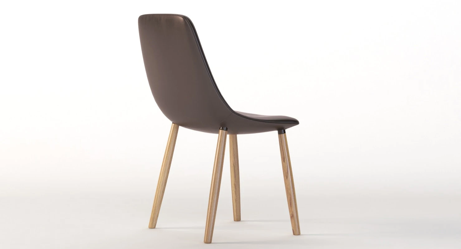 Bonaldo By Dining Chair 3D Model_04