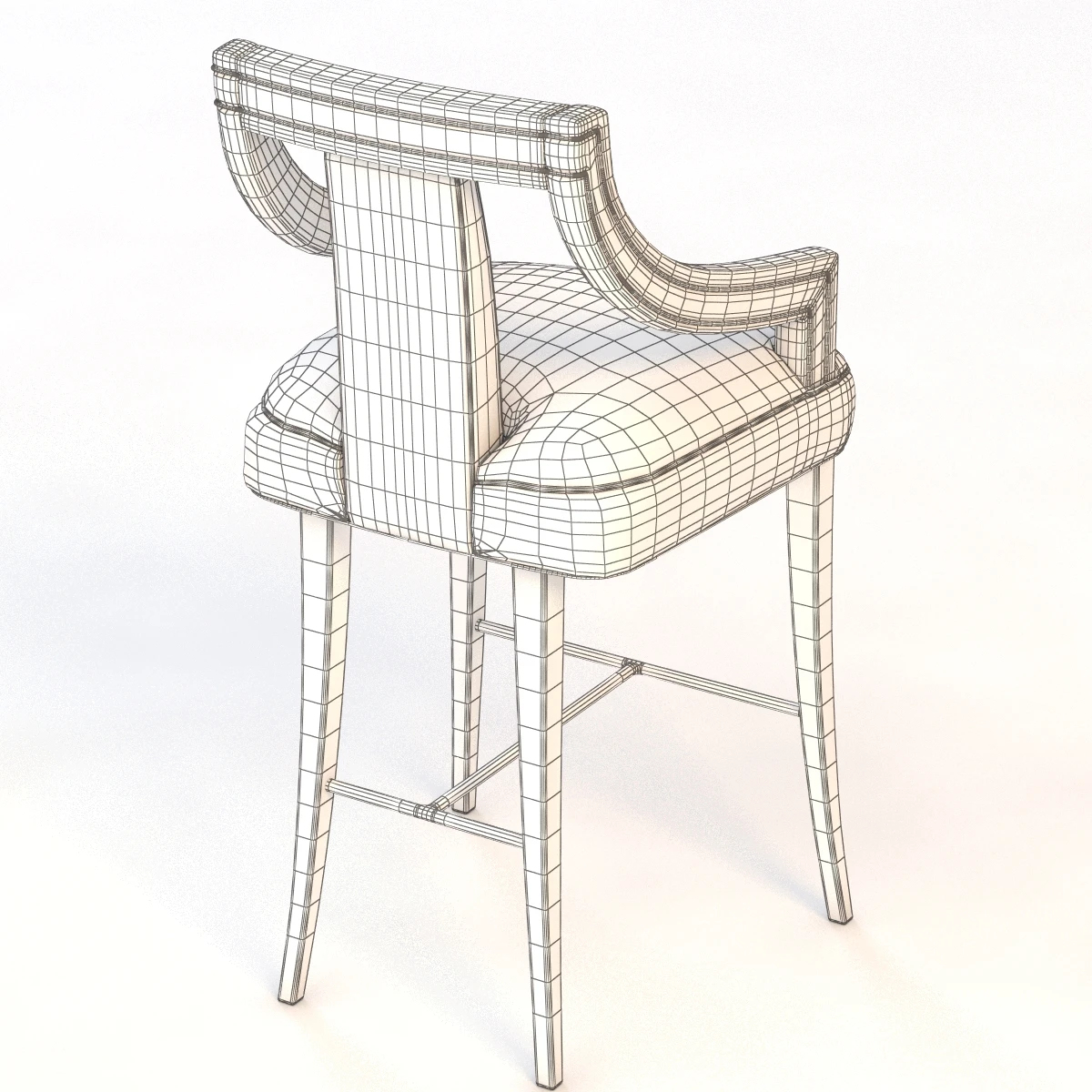 Brabbu Eanda Bar Stool 3D Model_010