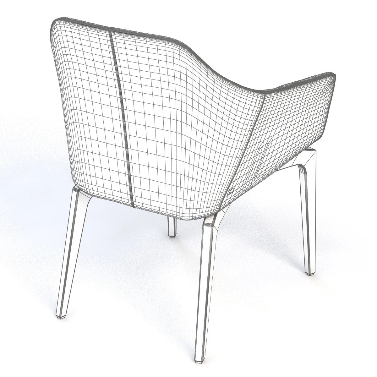 Easy Chair Ds-279-01 By De Sede 3D Model_011