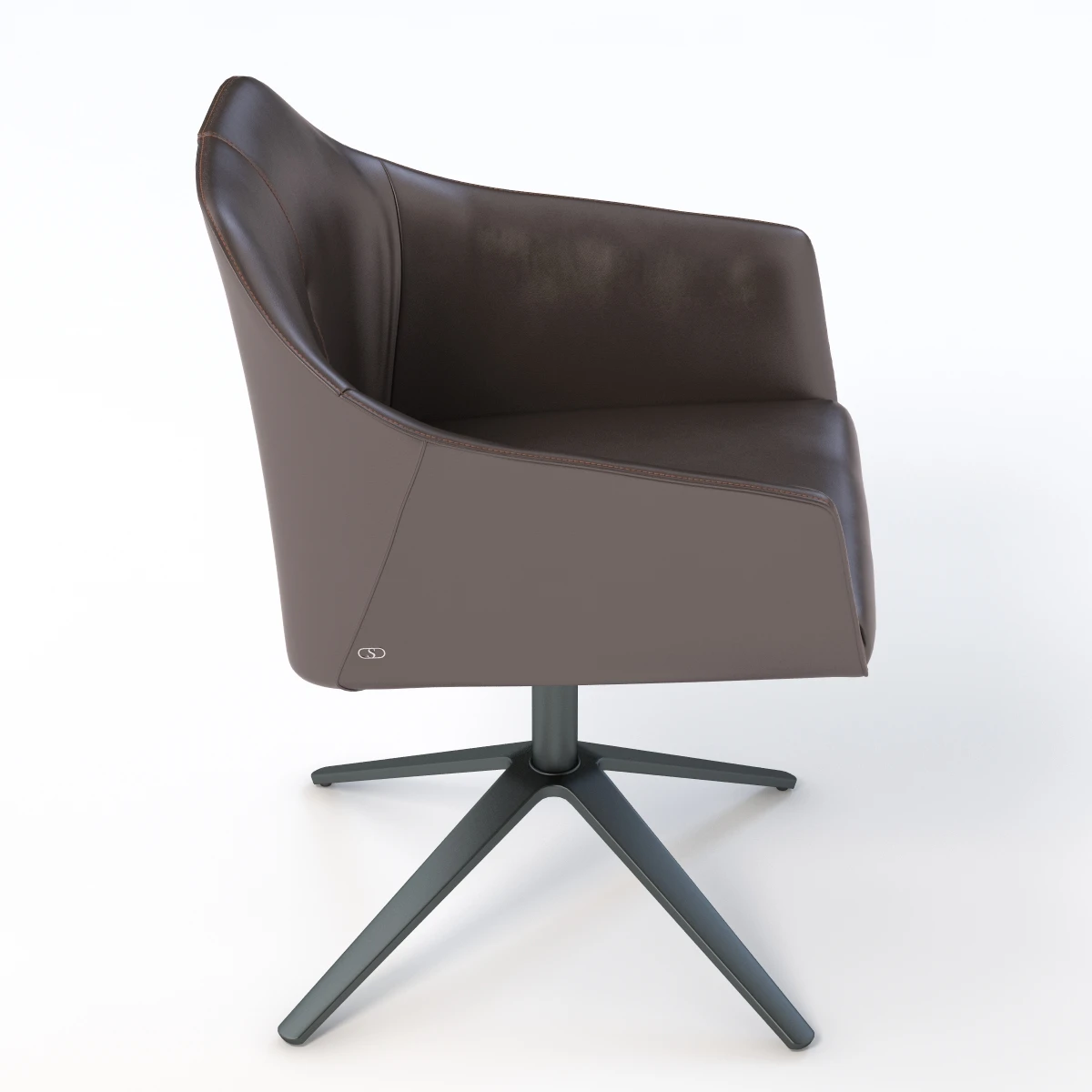 Easy Chair Ds-279-101 By De Sede 3D Model_03